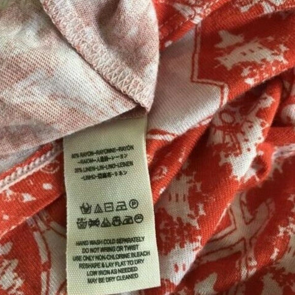 Free People Mini Tunic Dress Top Red Sleeveless - Picture 9 of 9